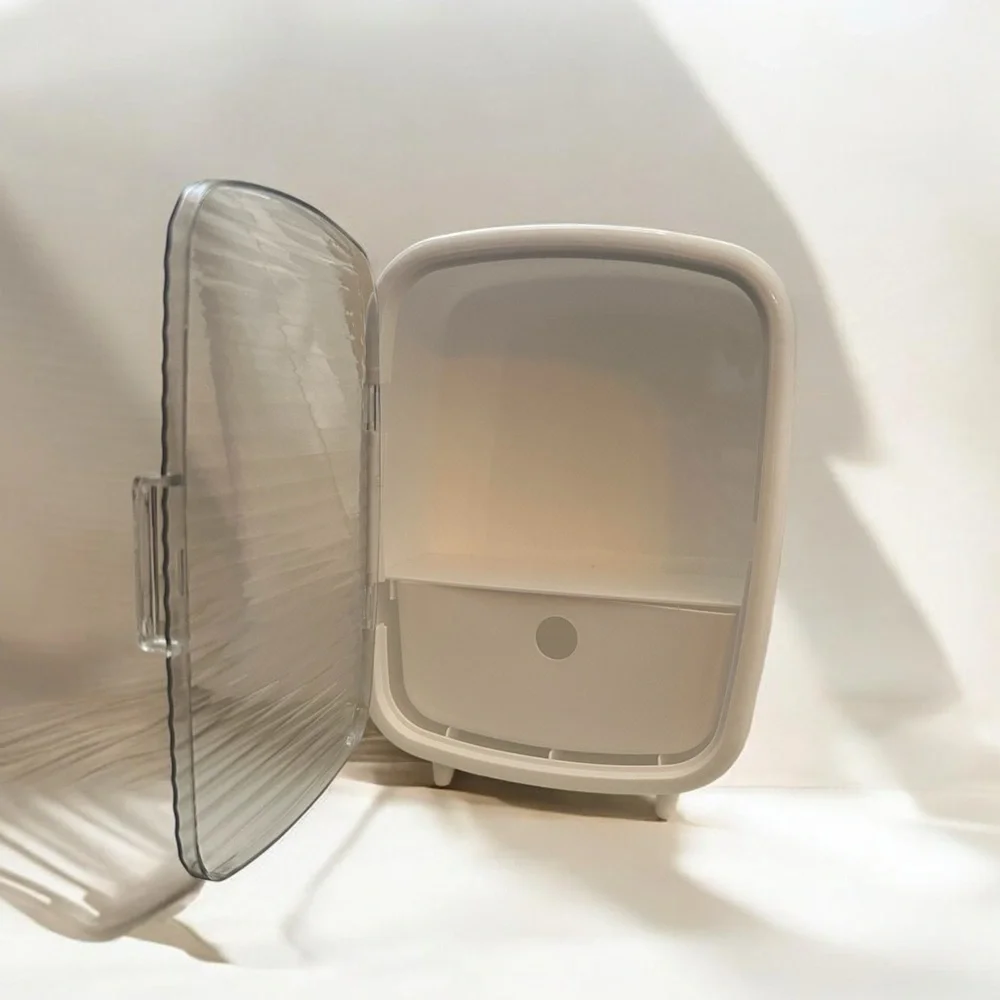 NEW Cosmetic Display Storage With Drawer - White - Bullseye Playground